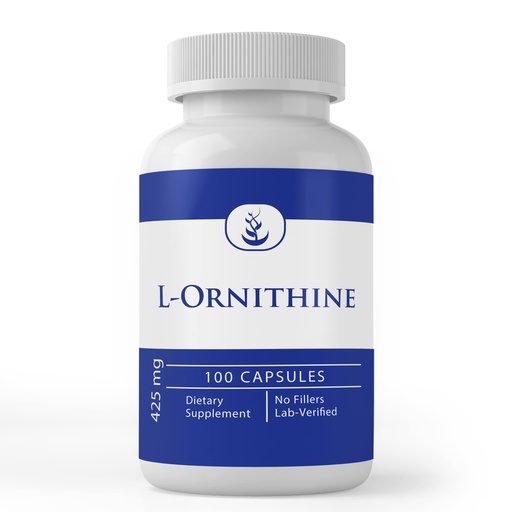 [BRSW2FDROUPQA2DU] Pure Original Ingredients L-Ornithine, (100 Capsules) Always Pure, No Additives Or Fillers, Lab Verified