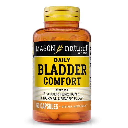 [BRSW2BTYB57AIETG] MASON NATURAL Daily Bladder Comfort, Pumpkin Seed & Soy Germ, 30 Day Supply | 15mg of calcium with pumpkin seed & soy germ extract to support normal bladder function & urinary flow