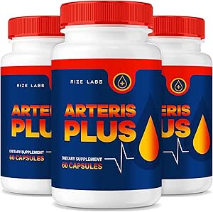 [BRSROGD3PJ7A42DO] rize labs (3 Pack) Arteris Plus Dietary Supplement, Arteris Plus Tablets Supports Inflammation, Strengthen Support Pills, Arteris Plus Pills, ArterisPlus Reviews, Extra Strength (180 Capsules)