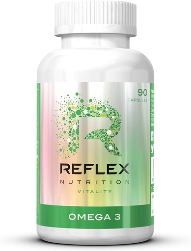 [BRSWIYILBUCQ4EYV] Reflex Nutrition Omega 3 - 90 x 1000mg Caps