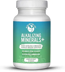 [BRSWYZARPMFA23LV] Alkalizing Minerals + 240 Count - Alkaline Trace Minerals Plus Calcium, Magnesium, Potassium Mineral Supplements Alkalizing Supplements and Multimineral with Daily Minerals for pH Balance