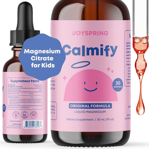 [BRSRA2YZBB5AA3TJ] JoySpring Calmify, Multivitamin, e D3+K2 Drops Bundle Crianças Naturalmente Fontes Vitaminas & Minerals