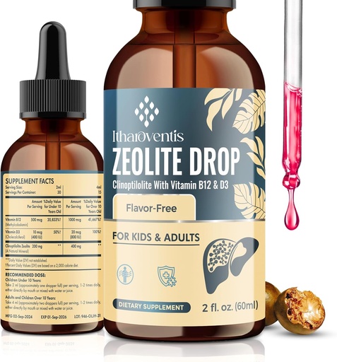 [BRSRAHYHCABG2F36] Zeolite Liquid Drops, 2 Fl Oz