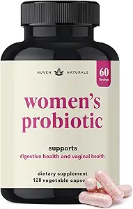 [BRSRMAQDCV6RQ33A] 3-in-1 Womens Probiotic - 60 Servings - 12 Unique Strains, Prebiotics, D-Mannose, & Cranberry for Digestive Health, Vaginal Health & Immune Support - Prebiotics and Probiotics for Women | pH Balance