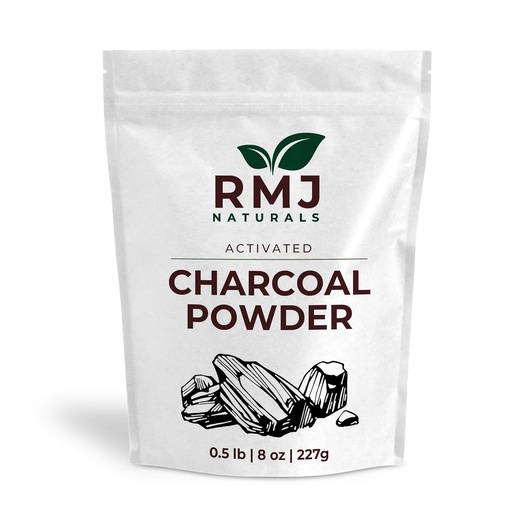 [BRSROAQNBACAGG36] Charcoal Powder 8 oz 227 Grams Food Grade Charcoal Powder for ToothPowder Face Pack