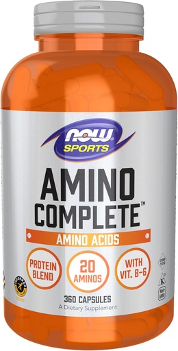 [BRSWIY32BQMB2HDU] NOW Foods Sports, Amino Complete, 360 Veg Capsules