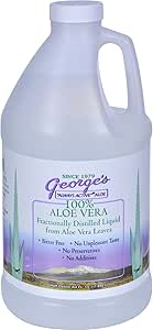 [BRSWIYQYCVYAAGA5] Aloe Vera Liquids Drink 64 oz George's Always Active Aloe 64 Fl Oz (Pack of 1)