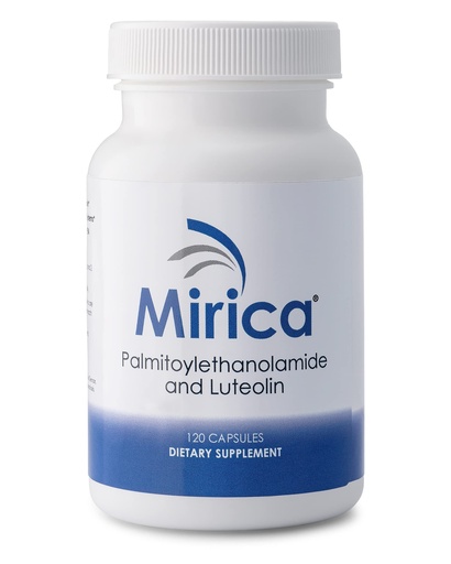 [BRSWGCQBCNYA2FLV] Mirica® - Pea (Palmitoylethanolamide) and Luteolin - Comfort Support - Supports Healthy Immune and Nervous Systems - 120 Capsules