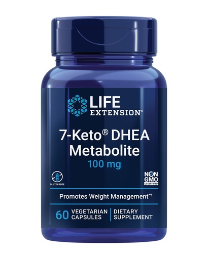 [BRSWGCT2CUCAIEYY] Life Extension 7-Keto DHEA Metabolite – Crank Up Your Fat-Burning Furnace – Non-GMO – Gluten-Free – 100 Mg – 60 Vegetarian Capsules