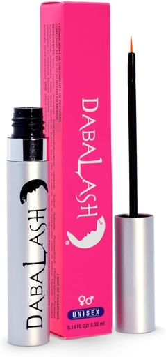 [BRSROGQTPIBWEETL] DABALASH Professional Eyelash & Eyebrow Growth Serum with Castor Oil – Promotes the Appearance of Naturally Longer, Fuller, Thicker & Stronger Lash + Brow Hair – 0.18 oz