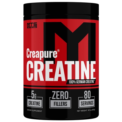 [BRSWKEIOC4CBS3D6] MTS Nutrition Creapure Creatine Powder - Muscle Growth & Recovery Supplement - 80 Servings Unflavored