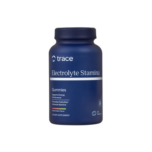[BRSRMZYLOACWACY6] Trace Minerals | Electrolyte Stamina Gummies | Boost Energy, Endurance, Muscle Stamina and Hydration | Vegan | Watermelon | 90 Count (30 Servings)
