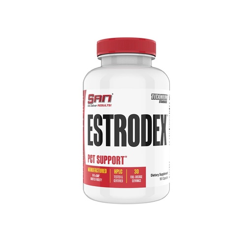 [BRSWIYQOBIIBO2LY] SAN’s Estrodex - Estrogen Blocker & Aromatase Inhibitor - Men's Hormone Balance & Fitness Booster Supplement - Indole-3-Carbinol, Plus CDG & Nettle Root for Mens Health - Gluten-Free - 90 Capsules.