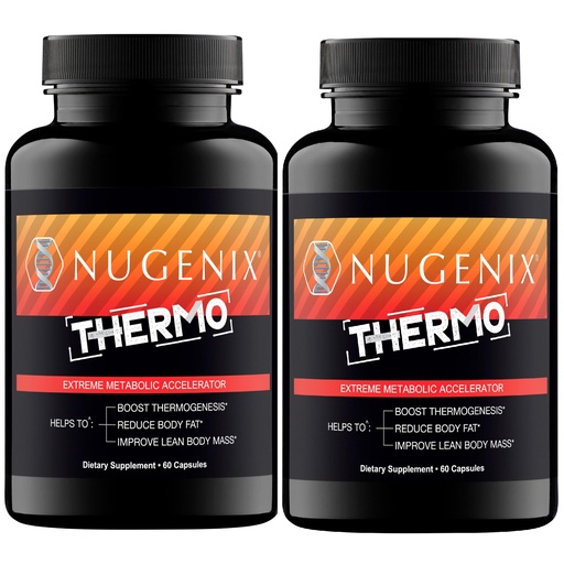 [BRSRAHD3O4DRQYLX] Nugenix Thermo - Thermogenic Fat Burner Supplement Pills for Men, Extreme Metabolic Accelerator, 120 Count