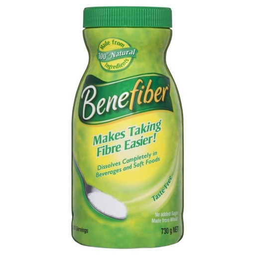 [BRSWGHA5AUORG3I2] Benefiber 730gm Jumbo 25.75oz Fiber Supplement Powder 208 Serves