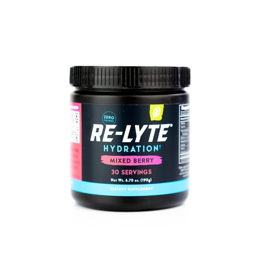 [BRSW2ADYBZ4GMEY2] REDMOND Re-Lyte Electrolyte Drink Mix, Mixed Berry, 30 serving SMALL 6.88oz jar