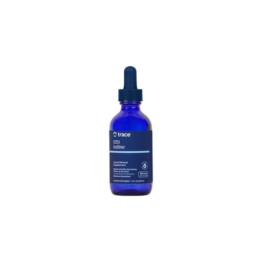 [BRSWIGYTBYPRSGDA] Trace Minerals Ionic Iodine 225 mcg - Gel Supplement to Support Immune System & Thyroid Health - Iodine Drops with Magnesium - Supports Healthy Nervous System - 2 fl oz (295 Servings)