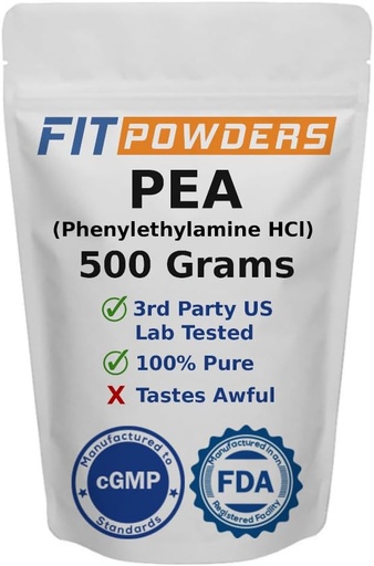 [BRSWYFICOIBQEDY4] Phenyletylamina HCl Pea Powder (Phinetelamina), Phenyletlaine Powder per Serotonin, Dopmina i Energia Booster