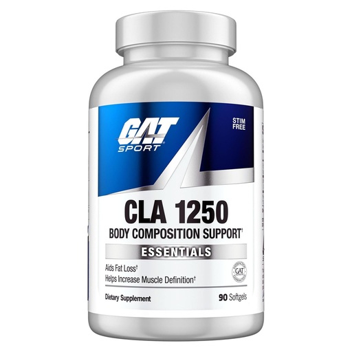 [BRSWKHQQCIIRCF32] GAT SPORT Essentials Series CLA 1250, 90 Softgel