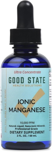 [BRSWIFQQAYABWHY7] Un bon estat inònic i Manganesos s'entreposi (10 tira igual que 5 mg - 118 Servings Per Ampolla), 2 Oz