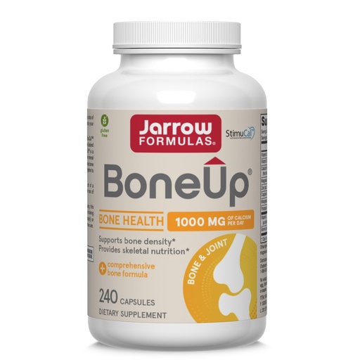 [BRSWIY32BQOB4EDY] Jarrow Formulas BoneUp for Bone Density - Vitamin D3 and K2, Calcium Support, 240 Capsules, Provides Skeletal Nutrition, Up to 40 Days Supply