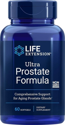 [BRSWIBD3BN6GMALY] Life Extension Ultra Prostate Softgels, 60 Count (Pack of 2)