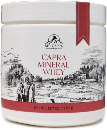 [BRSWIYQQCJYWYA3I] Mt. Capra Mineral Whey . A whole Food, Bio-Available Mineral/Electrolyte Powder supplement from Goat Milk Whey, Rich in Potassium, Alkalizing . 14 Servings - 12.7 oz