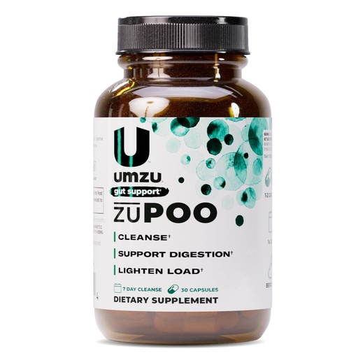 [BRSWYFL2PMPRYHL2] UMZU zuPOO Gut Cleanse Detox, 30 Capsules – 7-Day Natural Colon Cleanse with Cascara Sagrada & Magnesium Citrate – Vegan, Non-GMO, Gluten-Free Detox Cleanse Supplement for Healthy Bowel Support