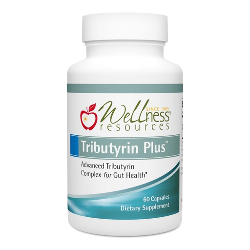 [BRSROCQTBNYAKDTG] Wellness Resources Tributyrin Plus Postbiotic Supplement for Gut Health with High Absorption ButyraGen Tributyrin Complex (800mg per Two Capsules, 60 Veggie Capsules)