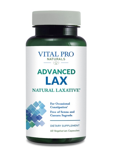 [BRSW2Z3YPNYBYYDV] Vital Pro Naturals - Advanced Lax Natural Laxative Formula 60 Capsules