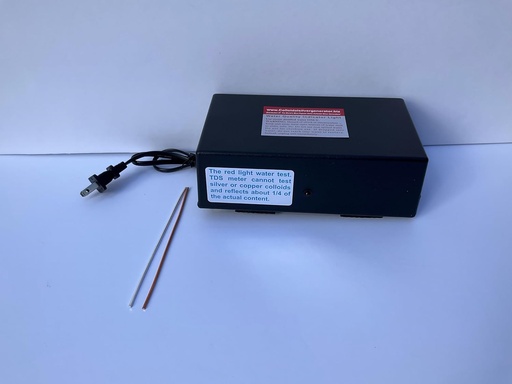 [BRSWGZ34BUOWGH33] Colloidal Copper & Silver Generator 120V