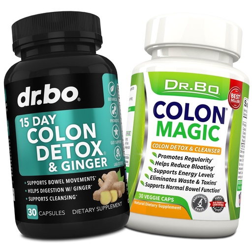[BRSRAZIHCEFQMGYU] Colon Cleanser Detox Supplement Capsules - 15 Day Colon Cleanse Pills & Probiotic Herbal Formula - Daily Bowel Movement Supplements for Intestinal Stomach Bloating Digestive Gut Cleansing Support