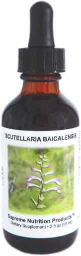 [BRSRMHY2BMFQ22DL] Supreme Nutrition Scutellaria Baicalensis Tincture, 2 fl. oz.
