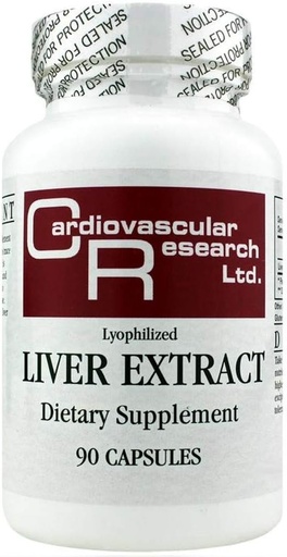 [BRSWIBIPBYGREAAZ] Cardiovascular Research Liver Extract, White, 90 Count