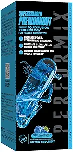 [BRSROGTYAQDRSCIV] PERFORMIX Supercharged Preworkout - Sustained Energy, Endurance, and Focus - Premium Muscle Supporting Oceanix and Alpha GPC for Hardcore Training & Body Building (60 Capsules)