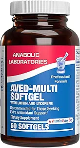 [BRSWIGQ4OAMAOAL6] 30-in-1 Adult Multivitamin with Iron - Antioxidant Rich Over 50 Multivitamin for Women and Men with Vitamins A C D E B Complex Zinc Magnesium Myo Inositol Lutein Lycopene & More - 1 Month Supply
