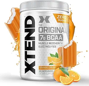 [BRSRMGADCIJQ43T3] Xtend Original BCAA Powder 7g BCAA and 2.5g L-Glutamine, Sugar Free Post Workout Muscle Recovery Drink with Amino Acids for Men & Women, 30 Servings
