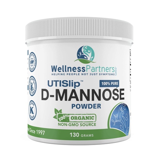 [BRSWICYPBF6Q2C3A] Now New UTI-Slip D Mannose Non GMO Organic Source Powder 130g jar.
