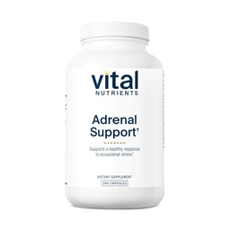 Vital Nutrients Adrenal Support - Adrenal Support Supplements for Gland Function and Cortisol Management - Supports Energy and Stress Levels - Gluten, Dairy, Soy Free - 240 Capsules