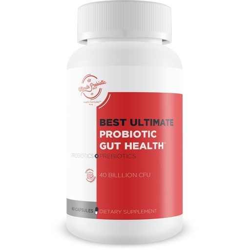 [BRSWYAYFDMHGO3TV] Best Ultimate Probiotic Gut Health - Our Best Total Gut Probiotic - Ultimate 11 Strain Probiotics & Prebiotic Formula to Restore Gut Health - Leaky Gut Supplement - Acid Reflux Probiotics