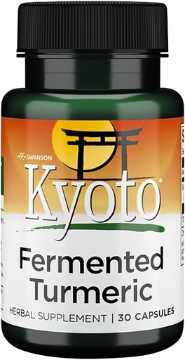 [BRSWIZQZAUIBC332] Swanson Kyoto Fermented Turmeric 30 CAPS