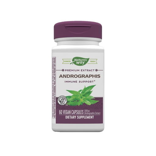 [BRSWIYT3BJ7QK2Q5] Nature's Way Andrographis Standardized Extract, 60 Vegicaps