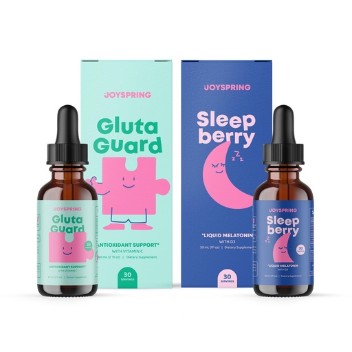 [BRSRAEIKAEOWMH3Z] JoySpring SleepBerry Liquid Melatonin for Kids and Glutathione Liquid for Kids