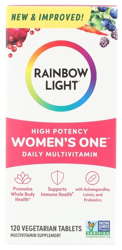 [BRSWGFL2OJ5QE23G] Rainbow Light Multivitamin Womens One, Powder, 120 Count