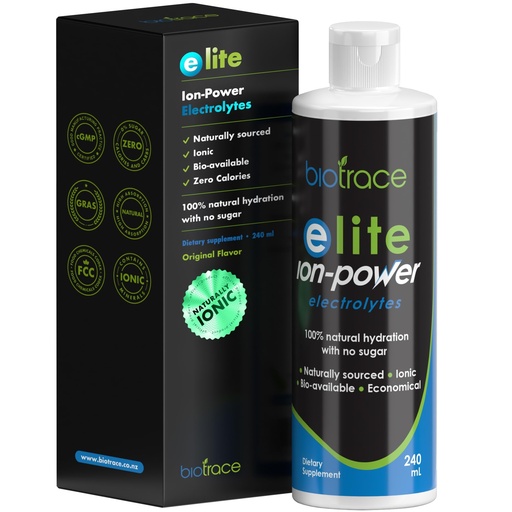 [BRSROEINDJ6WCYI7] BioTrace Elite Ionic Electrolyte Drops | 0 Calories 0 Sugar 0 Carbs | Rapid Hydration, Stamina, Energy, Muscle Recovery | Trace Minerals Electrolytes | 30%+ More Potassium Magnesium Chloride | 8 fl oz
