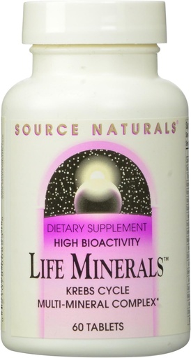 [BRSWIYYLO4MAM23U] Source Naturals Life Minerals, Krebs Cycle Multi-Mineral Complex,60 Tablets