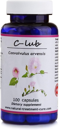 [BRSWECQPDMNGKDTB] Hekma Center Pure Field Bindweed Leaf - Convolvulus Arvensis - 100 kapslar - Vegan