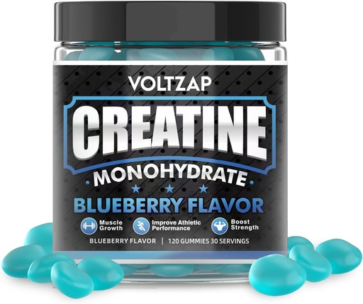 [BRSRAYIROUIRQFLH] Creatine Cummies for Men & Women - 120 Count