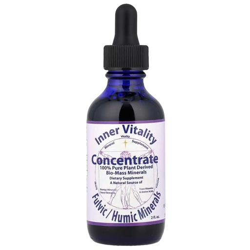 [BRSWG234OEMGE2DU] Inner Vitality, Concentrate, Fulvic/Humic Minerals, 2 fl oz