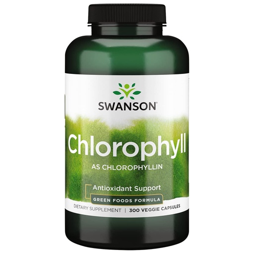 [BRSWIYT7PMBRQCQV] Swanson Veg Chlorophyll 60MG 300 Veg CAPS